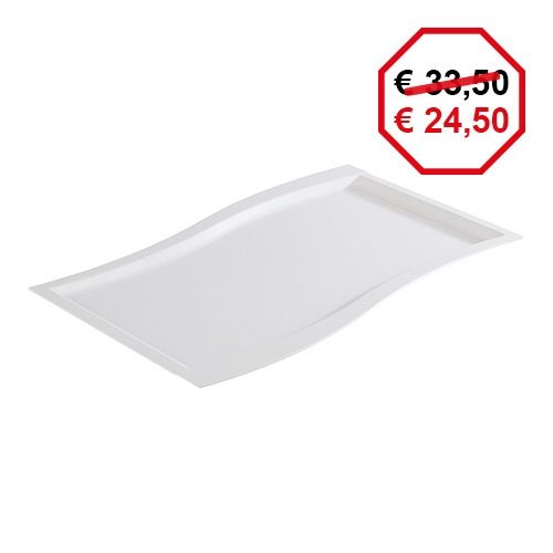 serveerplateau sinus 1/1 GN wit