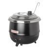 Bistro soepketel - 13 liter, zwart