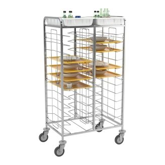 EMGA dienbladen regaalwagen 24 trays - 535042 - zelfbouwpakket