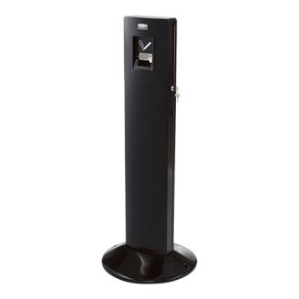 Rubbermaid rokerszuil - zwart