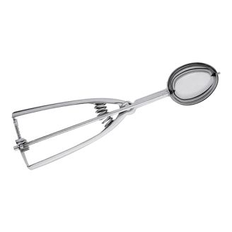 IJsportioneerlepel Ovaal RVS 18/8 - 1/14 liter