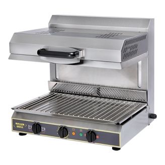 Rollergrill Elektrische 2-zones keramische salamander