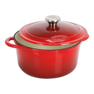 Sitram gietijzeren braadpan - 862224, diam. 240 mm. - 4 liter