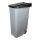 Afvalcontainer - verrijdbaar - 600094, zwart - 110 liter, afm. 420x570x880 mm. (bxdxh)