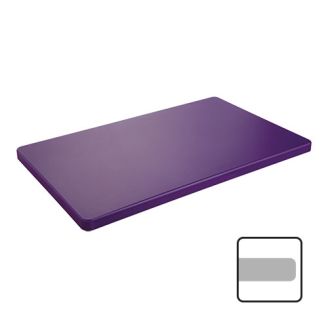 CaterChef polyethyleen snijblad - 882741, glad - anti-allergeen, afm. 400x250x20 mm. (bxdxh)