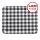 Roltex dienblad Self Antraciet geruit - 460x360 mm