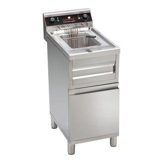 CaterChef Elektrische friteuse - met deur, 12 liter