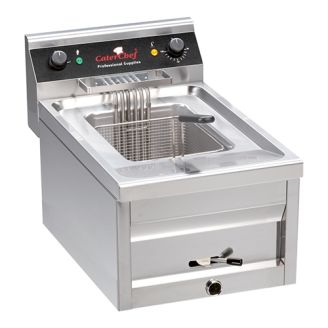 CaterChef Elektrische friteuse - topunit, 12 liter