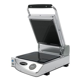 Unox SpidoCook keramische contactgrill - 250x250 mm, glad/geribbeld