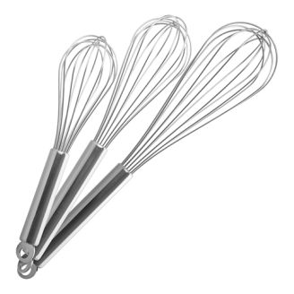 EMGA RVS Garde 3 stuks - 20 / 25 / 30cm