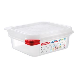 Araven kunststof gastronorm bak 1/6 GN - 65 mm