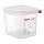 Araven kunststof gastronorm bak 1/6 GN - 150 mm
