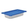 CaterChef voedseldoos Blauw 2,5 liter 1/3 GN
