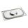 RVS Deksel met silicone afdicht rand 1/4 GN