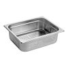 RVS gastronorm bak geperforeerd 1/2 GN - 100 mm