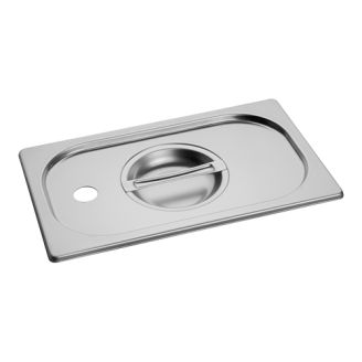 Max Pro GN deksel EMGA 1/4 GN + gat