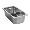 RVS gastronorm bak 1/3 GN - 100 mm