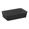 Waca vleesbak 300x190x80 mm Zwart