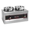 MaxPro chocolade/sauzen warmer - 2-pans, 2x 4,5 liter