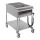 MaxPro bain-marie wagen - 2x 1/1 GN