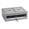 Max Pro Elektrische bain-marie - topunit, 2x 1/1 GN