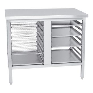 EMGA werktafel met Bakkersmaat onderblad