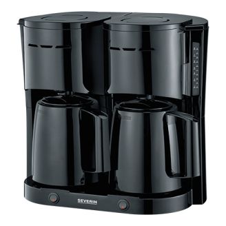 Severin duo-koffieautomaat 2x8 liter kops