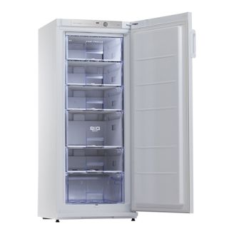 Exquisit vrieskast dichte deur - 200 liter, wit
