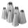EMGA Set spuitjes 6 stuks RVS kartel