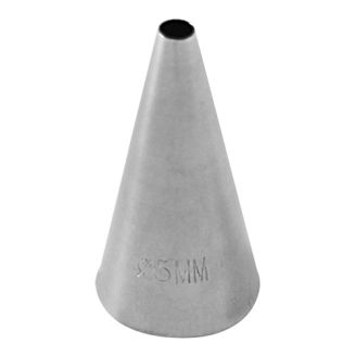 EMGA RVS spuitje glad Ø5 mm