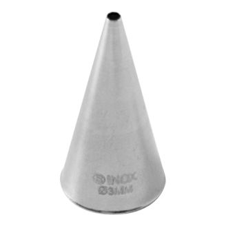 EMGA RVS spuitje glad Ø3 mm