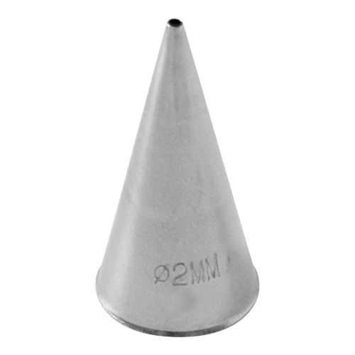 EMGA RVS spuitje glad Ø2 mm