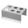 EMGA Friteszakjesstandaard aluminium - B