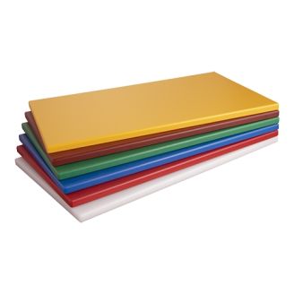 Set van 6 polyethyleen snijbladen Basic