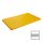 CaterChef snijblad polyethyleen geel glad 530x325x20 mm