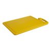 CaterChef snijblad polyethyleen met greep geel 450x300x15 mm