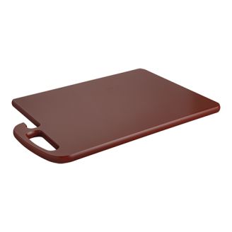 CaterChef snijblad polyethyleen met greep bruin 450x300x15 mm