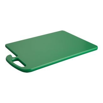 CaterChef snijblad polyethyleen met greep groen 450x300x15 mm