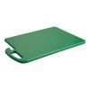CaterChef snijblad polyethyleen met greep groen 450x300x15 mm