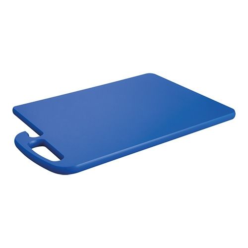 CaterChef snijblad polyethyleen met greep blauw 450x300x15 mm