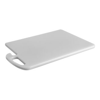 CaterChef snijblad polyethyleen met greep wit 450x300x15 mm