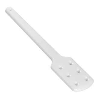 EMGA Roerspatel polyethyleen 450 mm met gaten
