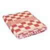 Keuken(hand)doek rood 540x500 mm