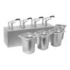 Mach sauzendispenser RVS 4 delig