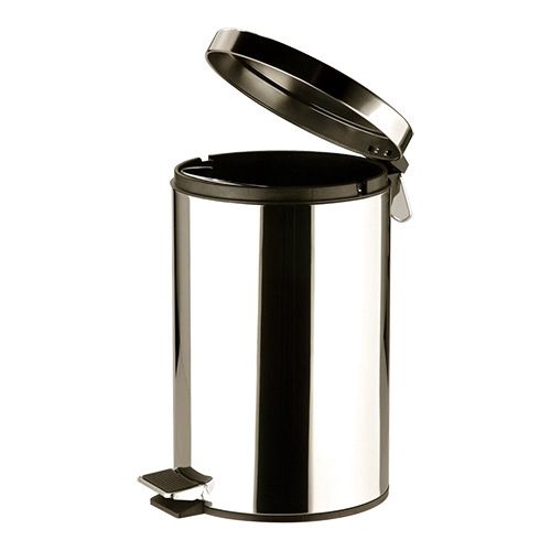 Pedaal emmer 12 liter RVS