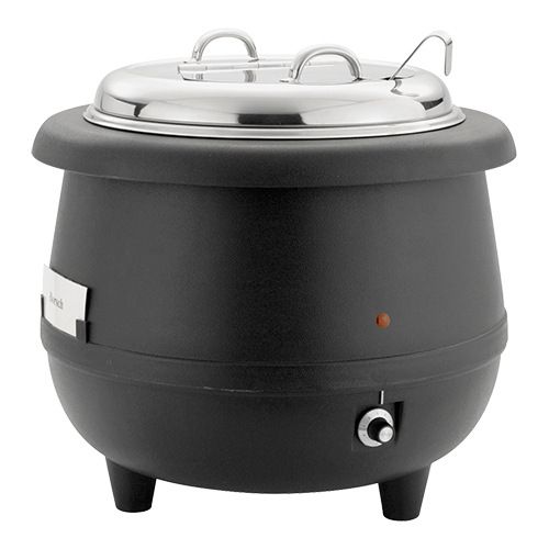 EMGA soepketel - 10 liter, zwart