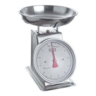 Pakketweegschaal RVS kom 12 kg
