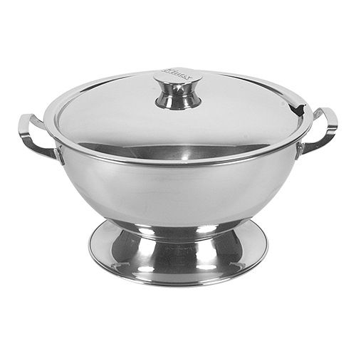 EMGA RVS Soepterrine 1 liter, met deksel
