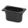 CaterChef gastronormbak 1,0 liter 1/9 GN zwart