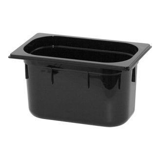 CaterChef gastronormbak 3,8 liter 1/4 GN zwart